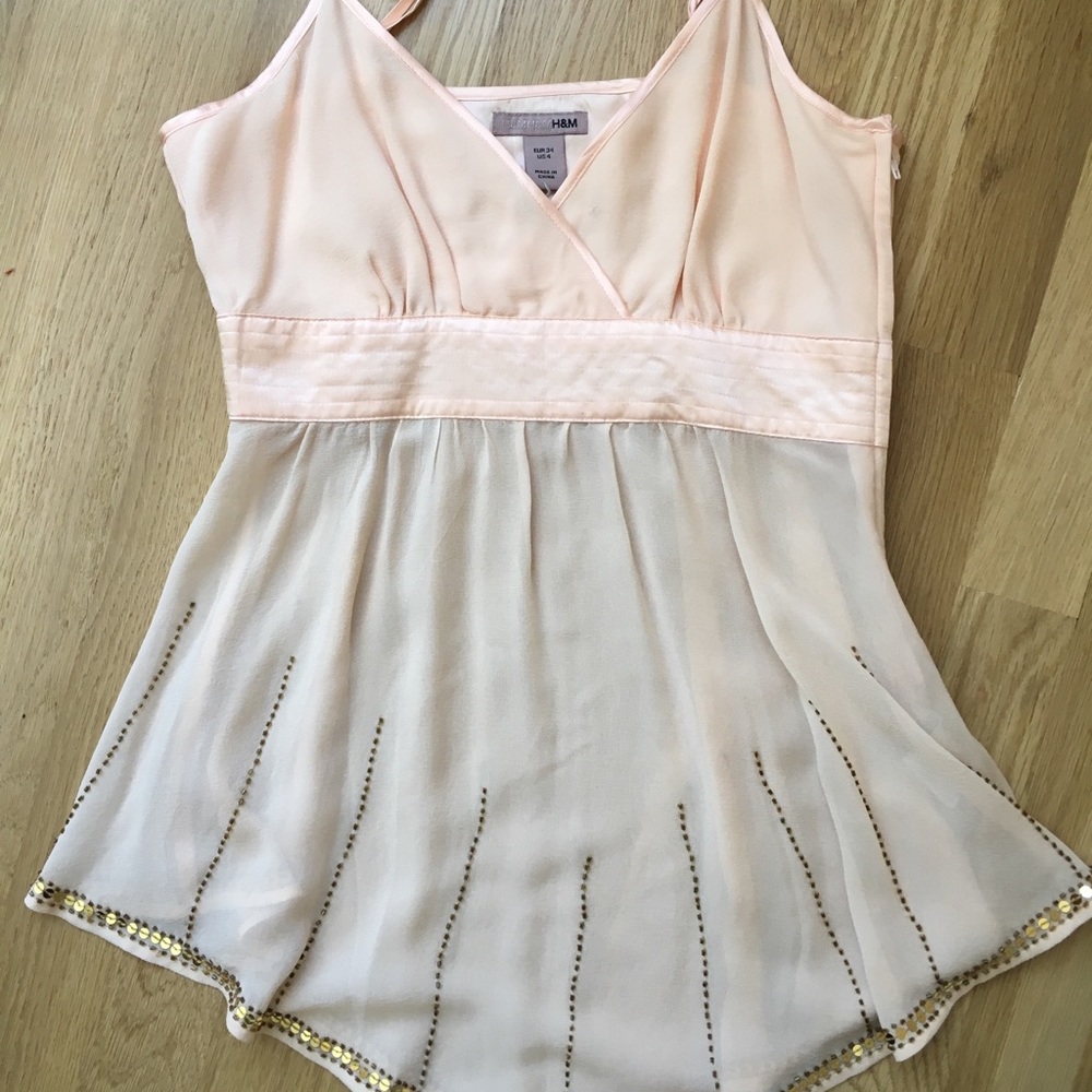 H&M beaded top